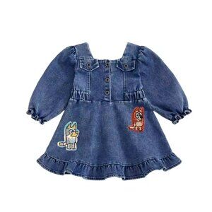 Bluey Dress Bluey Second Birthday Bingo Clothes Bluey Outfit